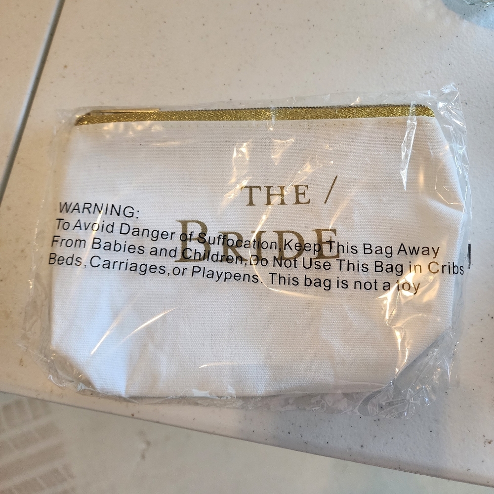Bride cosmetic bag